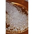 1000 Diamanten Streudeko Hochzeit 6 mm Tischdekoration Karneval Fasching