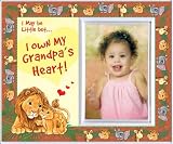 I May Be Little but-I Own My Grandpa's Heart (jungle) - Picture Frame Gift