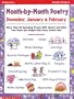 Month-By-Month Poetry: December, January, February (Grades PreK-3)
