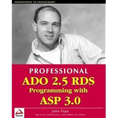 Professional ADO 2.5 RDS Programming with ASP 3.0