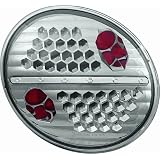 IPCW LEDT-8002S Platinum Smoke LED Tail Lamp - Pair by IPCW