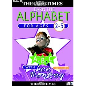 The Times Ace Monkey Pre-School Alphabet (Ages 2-5)
