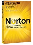 Norton Antivirus 2011, 5 Computers, 1 Year Subscription (PC)