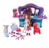 Polly Pocket Club Groove Glamour Lounge with Lea