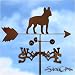 FRENCH BULLDOG Dog Weathervane