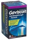 Gaviscon Antacid with Calcium, Strawberry, 75 Chewable Tablets