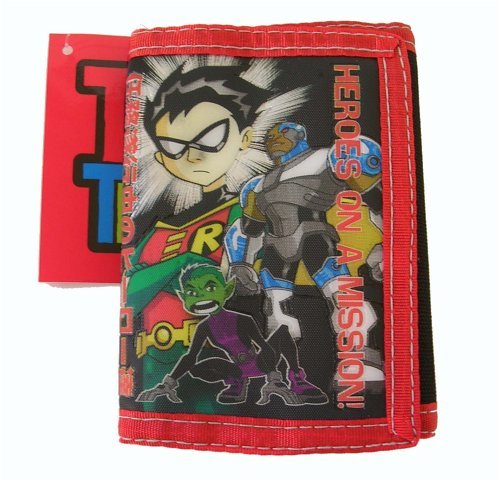  Teen Titants Robin Trifold Wallet Coin purse