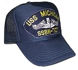 Navy Ships Trucker Hat - USS Michigan SSBN-727