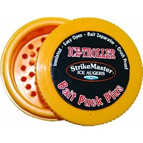 Strike Master Ice Augers Bait Puck Plus (1 Per Pack) by