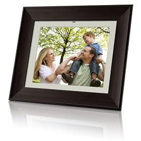 Coby DP852-1G 8.4-Inch Digital Photo Frame with MP3 Player (Black)