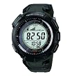 CASIO Pathfinder Triple Sensor Atomic Tough Solar Digital Mens Green Band Watch. Model: PAW1300-3V