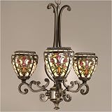 Boehme 4 Light Tiffany Chandelier