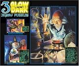 Glow in the Dark Jigsaw Puzzles; Lord of Fire, Wizard Stonehedge, The Alchemist
