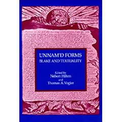 Unnam'd Forms: Blake and Textuality