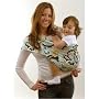 Peanut Shell Boho Chic Paisley Baby Sling, Blue/Brown, Large/X-Large