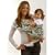 Peanut Shell Boho Chic Paisley Baby Sling, Blue/Brown, Large/X-Large
