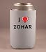 Custom Beverage Can / Bottle Cover (Coolie) with I Love Zohar