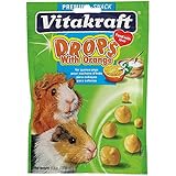 Vitakraft Guinea Pig Orange Drops Treat, 5.3 Ounce Pouch