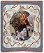 * Poodle Poodles #2 SC New Style Cotton Throw Blanket