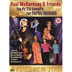 Paul McCartney And Friends - The PETA Concert For Party Animals [DVD] [2000]