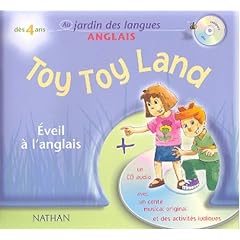 Toy Toy Land : Un conte musical - Eveil � l'anglais (1 livre + 1 CD audio)