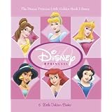 The Disney Princess Little Golden Book Library (Beauty and the Beast, Aladdin, Cinderella, Little Mermaid, Sleeping Beauty, Snow White)