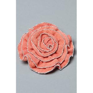 Buy *The Extras The Pearl Lined Rose Pin in Coral Pink,Accessories for Women by var goTwisterProductImageStrings = new Object();goTwisterProductImageStrings['prodImageNotAvailTextNoColor'] = 