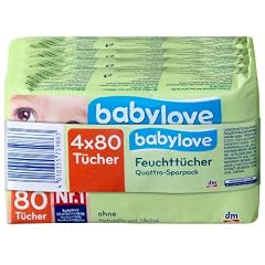 Babylove Feuchtt�cher , 2er Pack (2 x 320 St�ck)