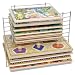 Melissa & Doug Deluxe Wire Puzzle Rack