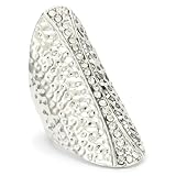 Beyond Rings Enchanted Silver with Pave Crystals Lo