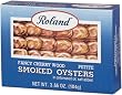 Roland Small Smoked Oysters, 3.66-Ounce Cans (Pack of 10)