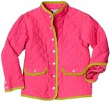 Hartstrings Girls 7-16 Quilted Corduroy Snap Front Jacket