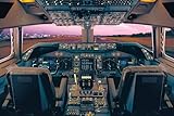 Boeing 747400 Flight Deck Airplanes Poster Print 36x24 Poster Boeing 747400 Flight Deck Airplanes Poster Print 36x24 Poster