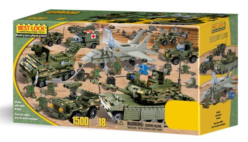 Buy Best Lock 1500pc Military Squadron by Best Lock now!