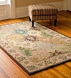 Lyndhurst 3'6 x 5'6 Hand-Tufted Wool Rug, in Beige