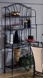 Mix N Match Bakers Rack (Black) (72.25H x 36.75W x 15.75D)