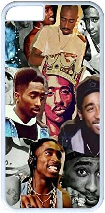 iPhone 6 Case, Personalize iPhone 6 Protective Scratch Proof Hard PC White Case Bumper Cover for New Apple iPhone 6 4.7 Inch - Tupac Famous