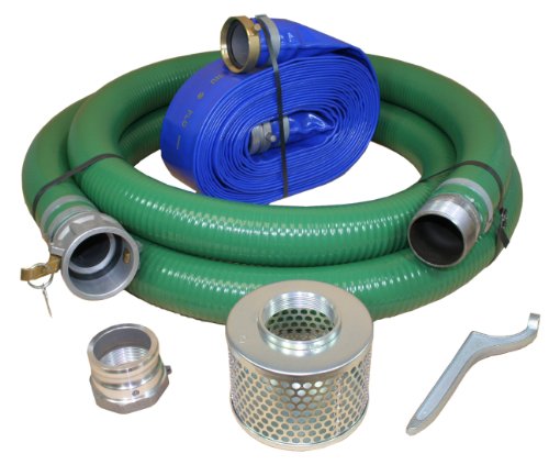 Abbott Rubber X1240-Kit-3000-1147-Cn Water Pump Hose Kit, Includes 3-Inch Suction And Discharge Hose (708289515009)