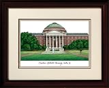 SMU Mustangs Framed Alumnus Lithograph