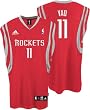 Yao Ming Jersey - Houston Rockets #11 Yao Ming Swingman Road Jersey