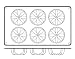 Paderno World Cuisine 47742-55 Non-Stick Silicone Mold, Cake, Bundt