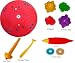 TWISTER Designed On The Basic Principle Of Acupressure-Magnetic & Therapies for Blood Circulation, Body Weight Reduction, Spinal Fitness, Figure Tone-Up & AB Trimming With Acupressure Health Care Products (RED) RS.549.00