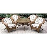 North Cape 48 Inch Round Low Dining Table BASE AND WOVEN TOP For NC457/497 With Glass Top