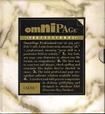 OmniPage Professional 386 Version 2.10 (5.25-inch diskettes)