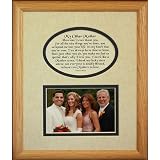 8x10 MY OTHER MOTHER Picture and Poetry Photo Gift Frame ~ Cream/Navy Blue Mat ~ Heartfelt Keepsake Picture Frame for a Mother in Law, Stepmother for Christmas, Birthday or Wedding