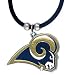 NFL St. Louis Rams Rubber Cord Logo Necklace
