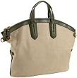 Oryany Drew Raffia Tote,Seaweed/Parchment,one size