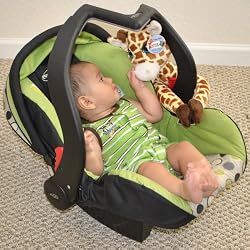 Curtain Critters Plush Jungle Safari Giraffe Curtain Tieback, Car Seat, Stroller, Crib Toy