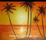 IMAGE OF Ocean Painting, Seascape Painting, Wall Art, Oil Painting c0195