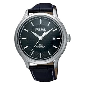 Pulsar - PU4005X1 - Montre Homme - Quartz Analogique - Bracelet Cuir Noir